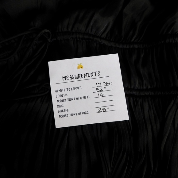 NWT!! J. CREW Pleated Tie Waist Dress Luster Georgette Solid Black Pleated 10 - Picture 16 of 16